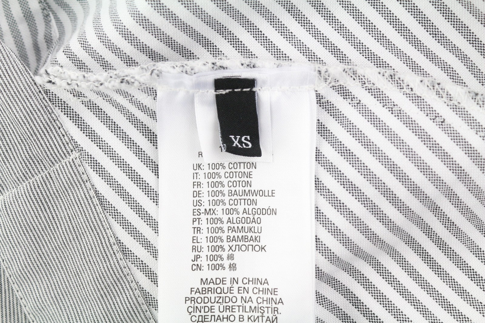 DIESEL D-Giby Women's Dress XS Grey Striped Sleeveless Flared Logo Mini