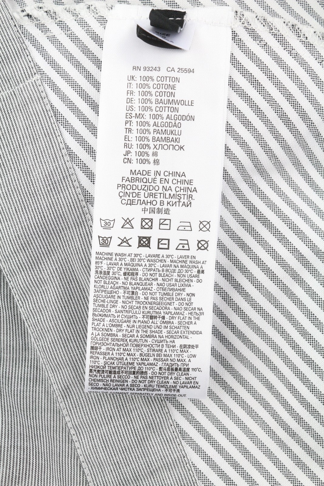 DIESEL D-Giby Women's Dress XS Grey Striped Sleeveless Flared Logo Mini