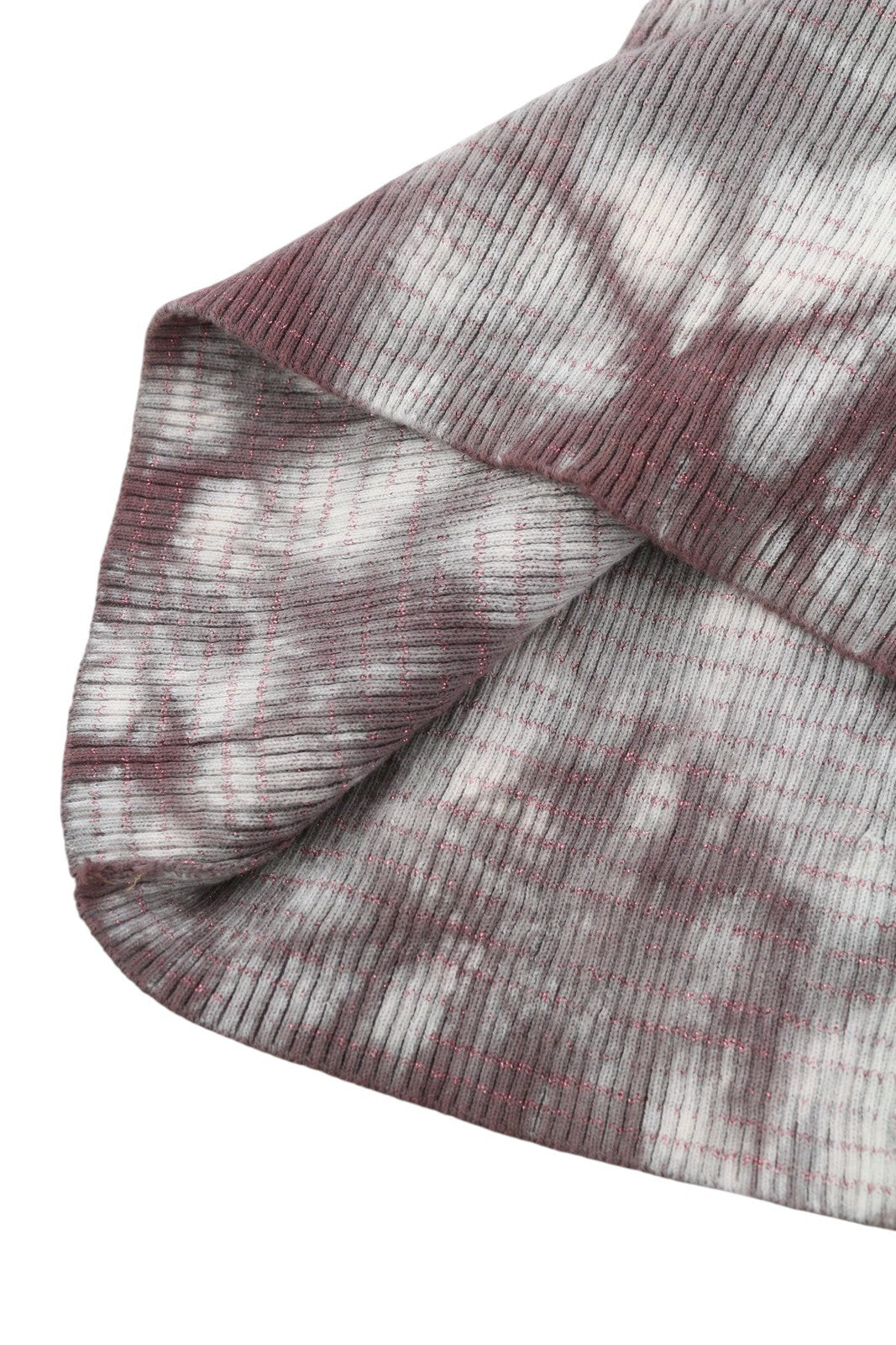 DIESEL M-Eugenie Women's Dress L Burgundy Glossy Ribbed Stretch Mini RRP225