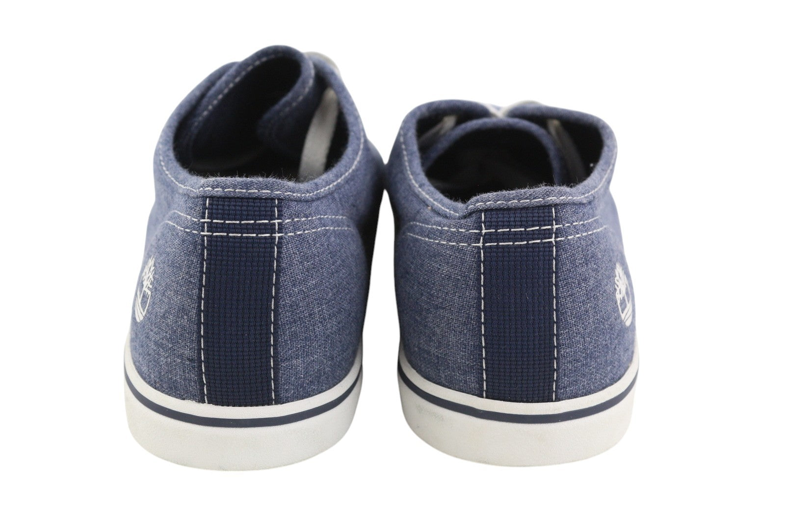 TIMBERLAND A2AFX Women's Sneakers EU39/39.5 Blue Denim Look Lace Low