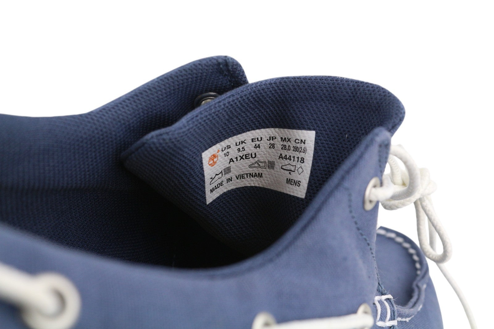 TIMBERLAND A1YEU Men's Shoes EU44/44.5 Blue Casual Lace Slip On Boat