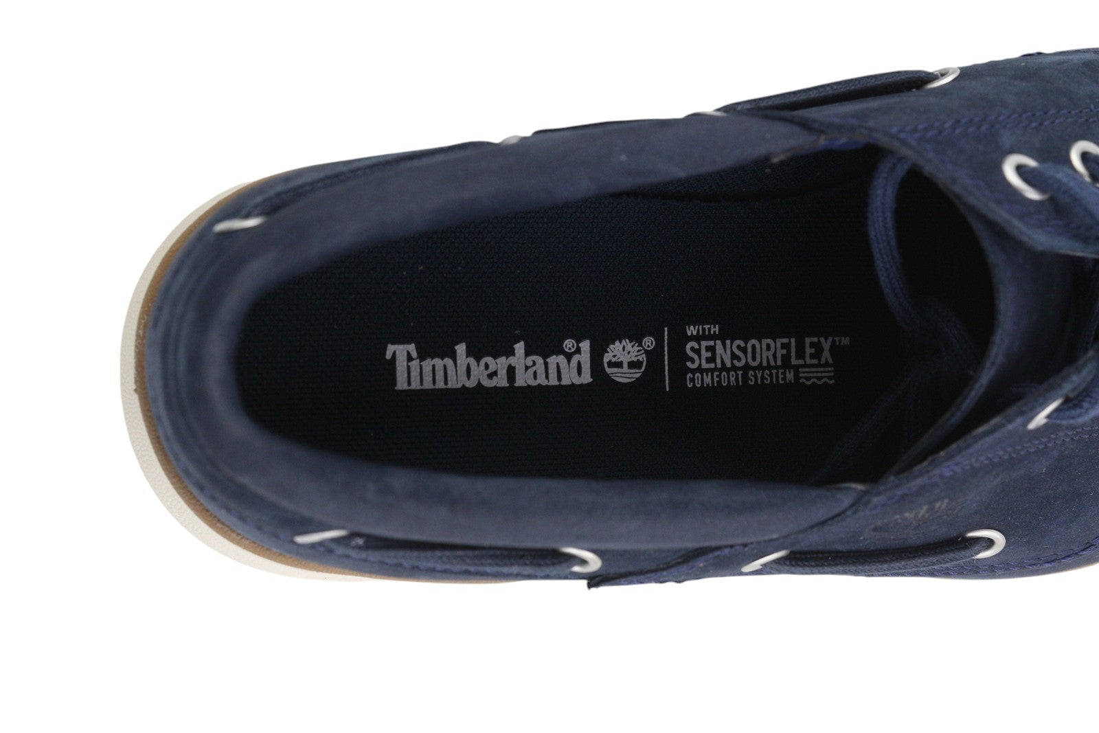 TIMBERLAND A1HCX Men's Shoes EU41/41.5 Blue Leather Boat Sensorflex