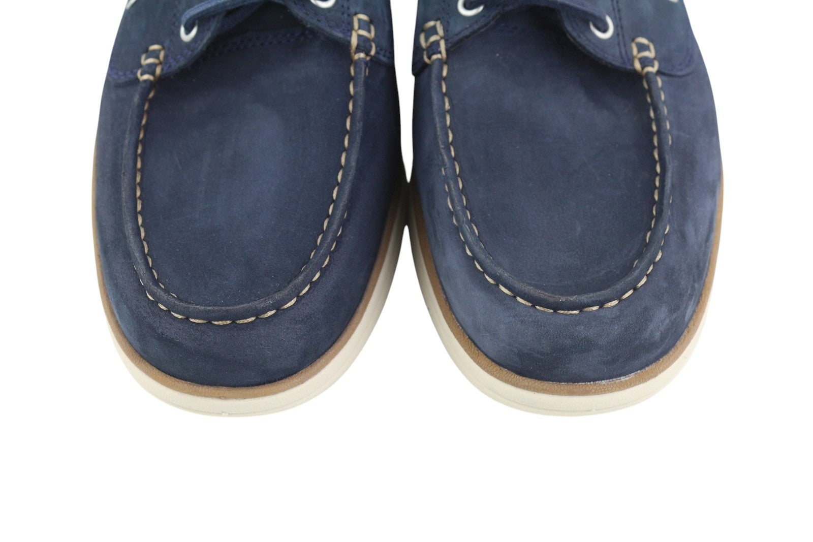 TIMBERLAND A1HCX Men's Shoes EU41/41.5 Blue Leather Boat Sensorflex