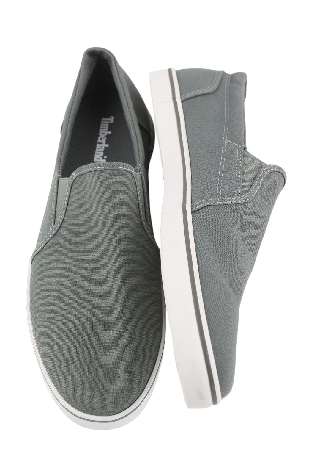 TIMBERLAND A1UY5 Men's Shoes EU43/43.5 Grey Slip On Almond Toe Casual