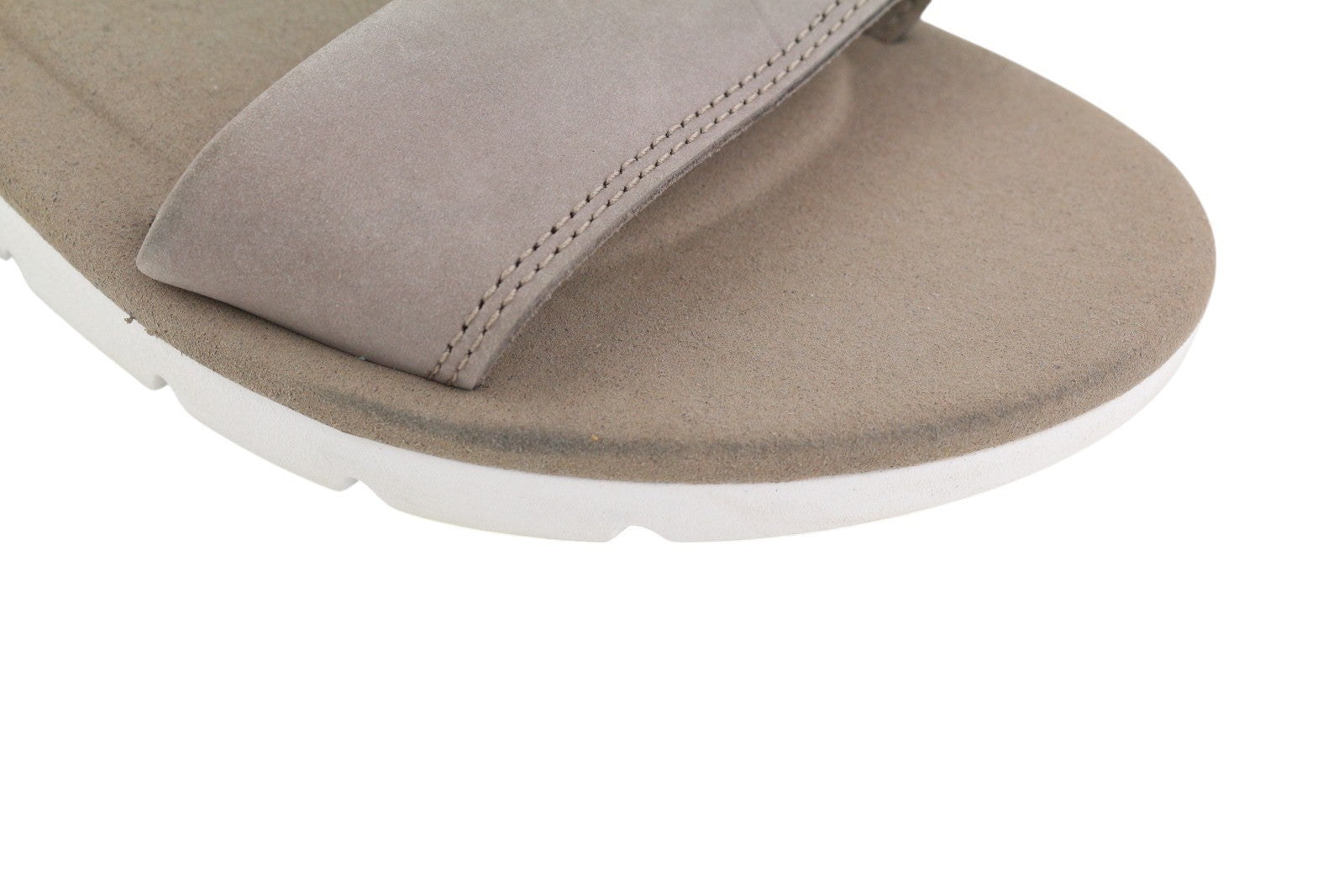 TIMBERLAND A2883 Women's Sandals EU39.5/40 Brown Leather Flat Open Toe