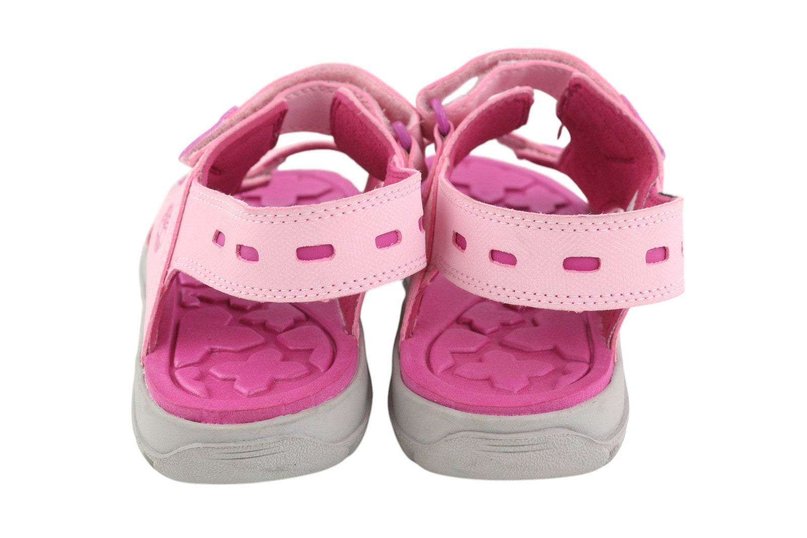 TIMBERLAND A2APD Girl's Sandals EU37/38 Pink Touch Fastener Non Marking