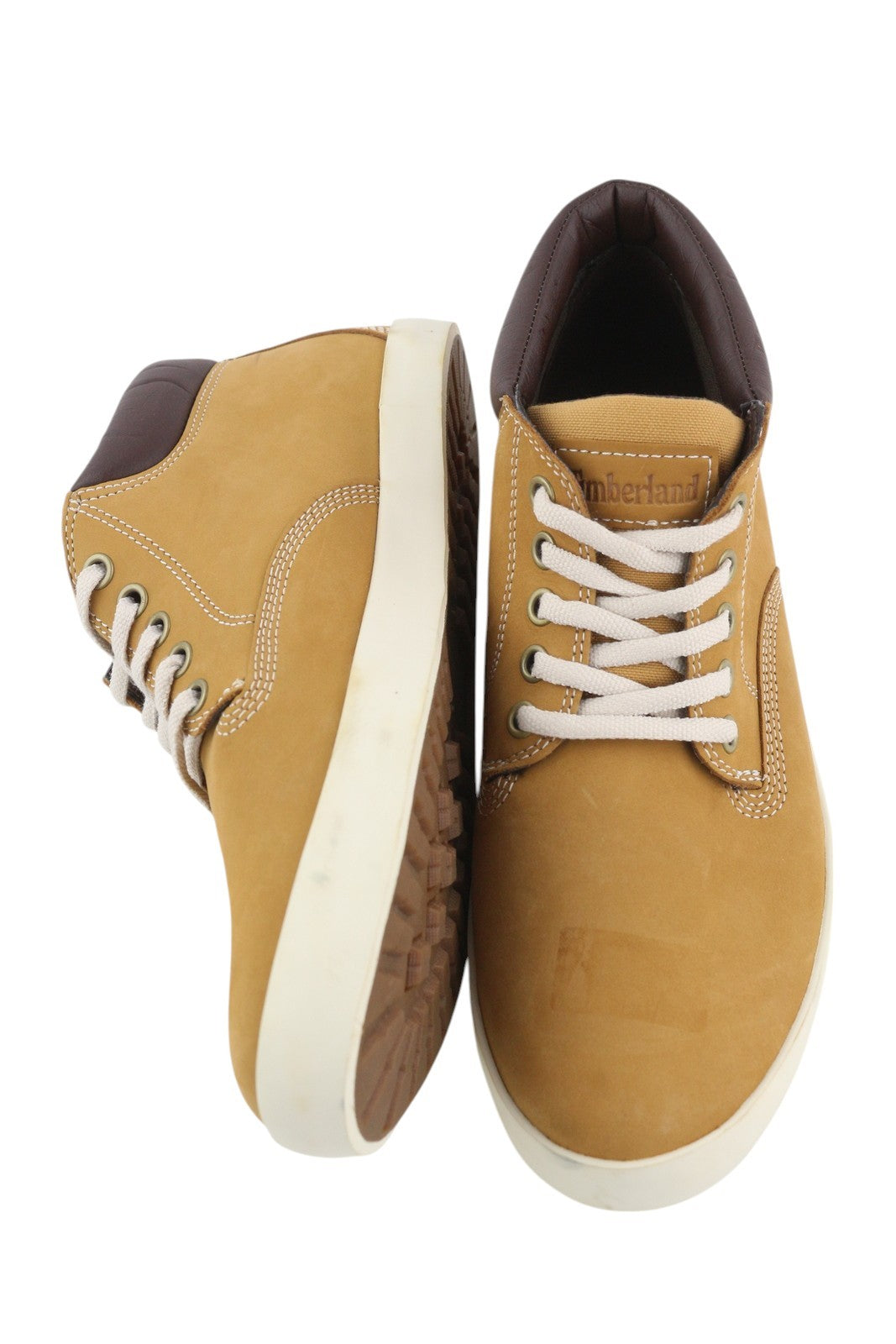 TIMBERLAND A1KKQ Women's Shoes EU39/39.5 Brown Leather Ankle Lace Ortholite