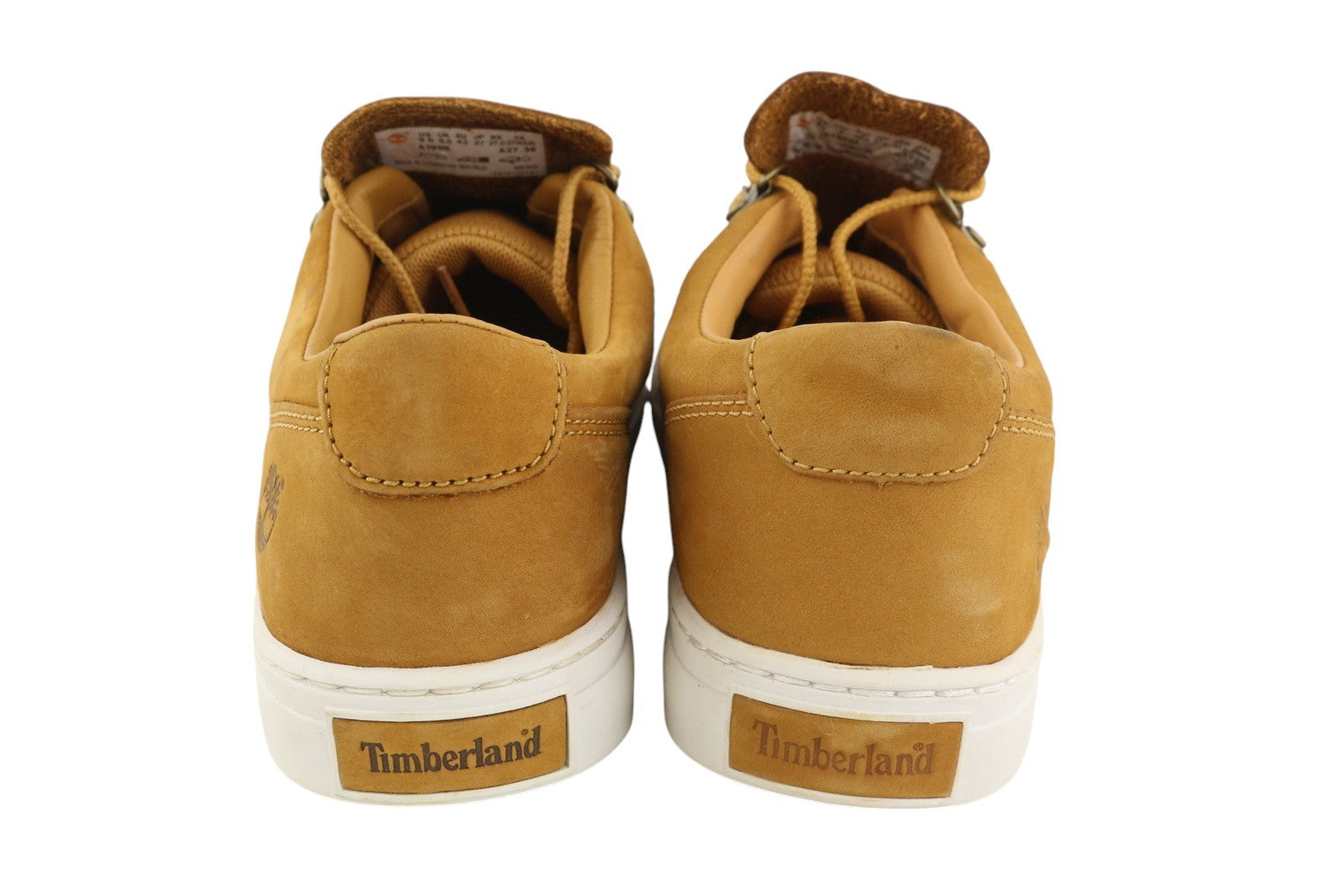 TIMBERLAND A195M Men's Sneakers EU43/43.5 Brown Leather Lace Low Trainers