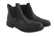 TIMBERLAND 5551R Men's Boots EU45.5/46 Black Leather Chelsea Ankle