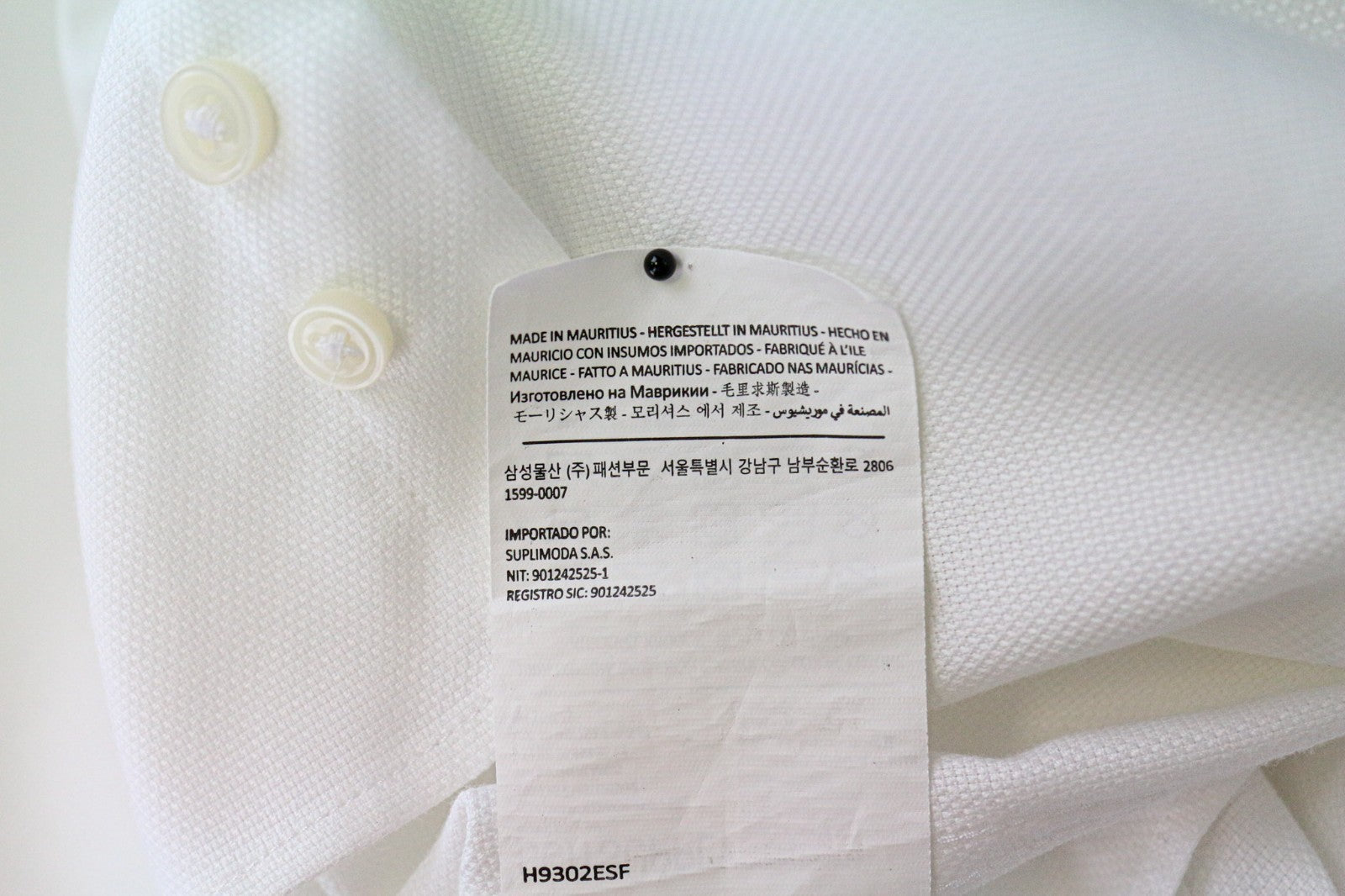 SUITSUPPLY Traveller Men Shirt 38/15 Extra Slim Classic White Formal Cotton