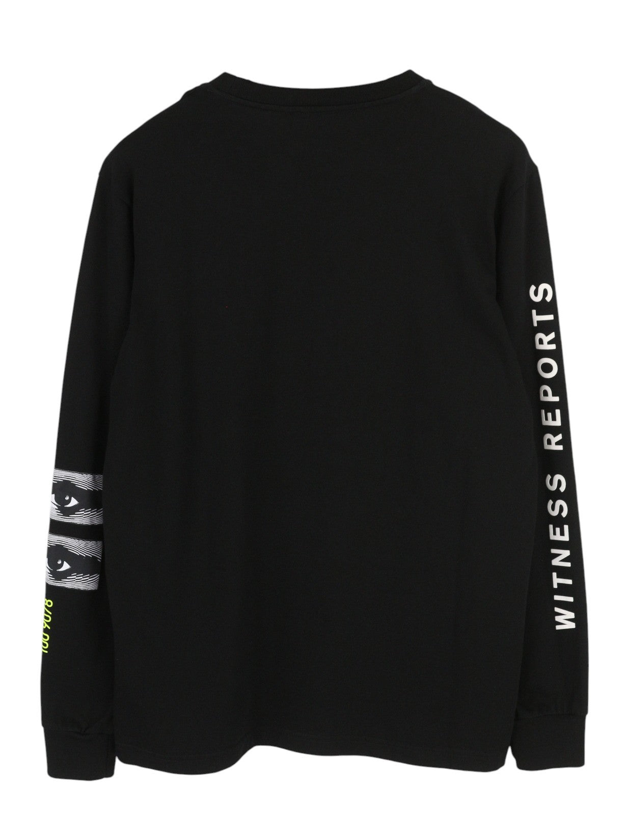 DIESEL T-Just-Ls-J3 Men's T-Shirt S Black Graphic  Crew Neck Long Sleeve RRP140