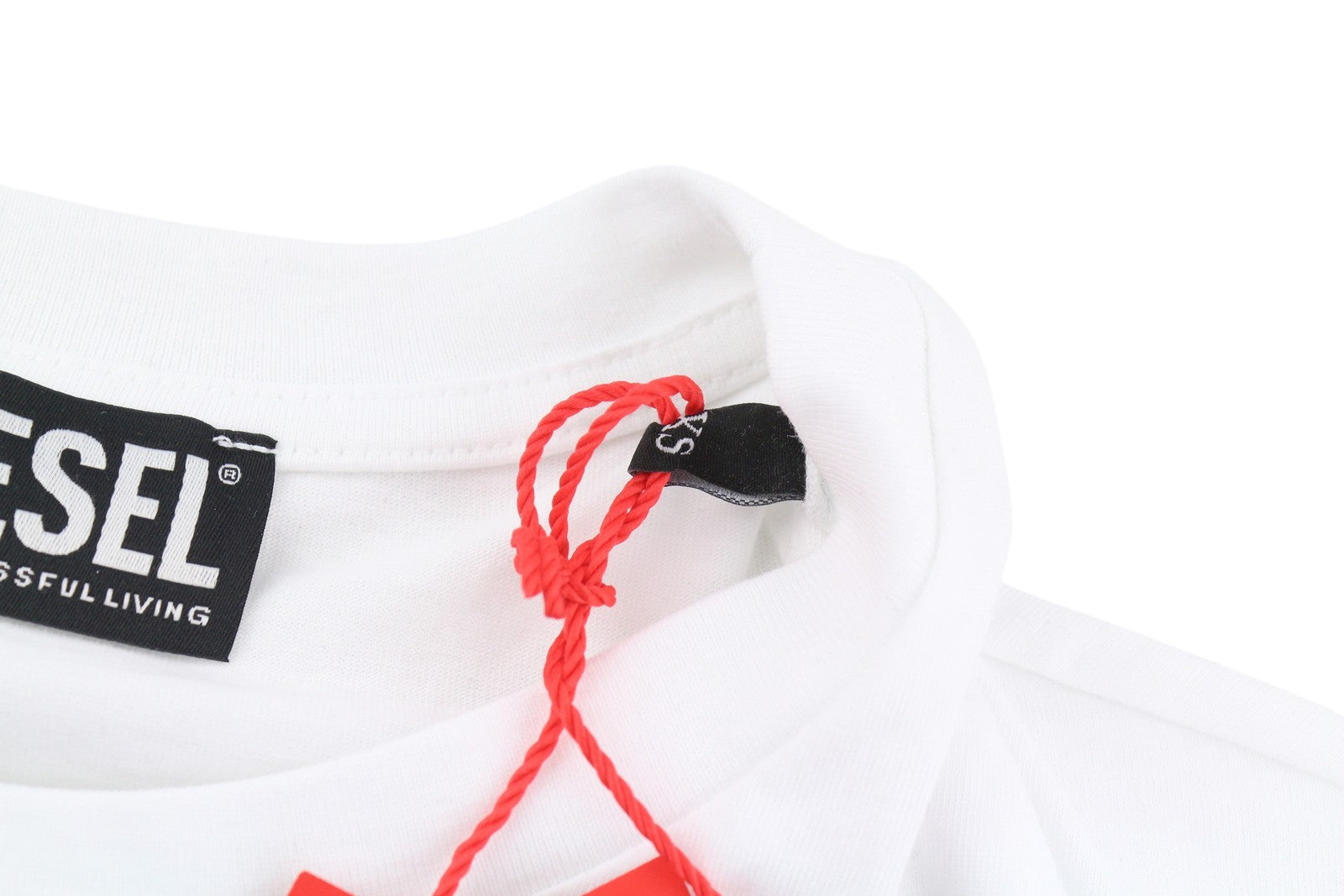 DIESEL D-Egor-New-Ita Women's Dress XS White Casual Tricot Short Sleeve