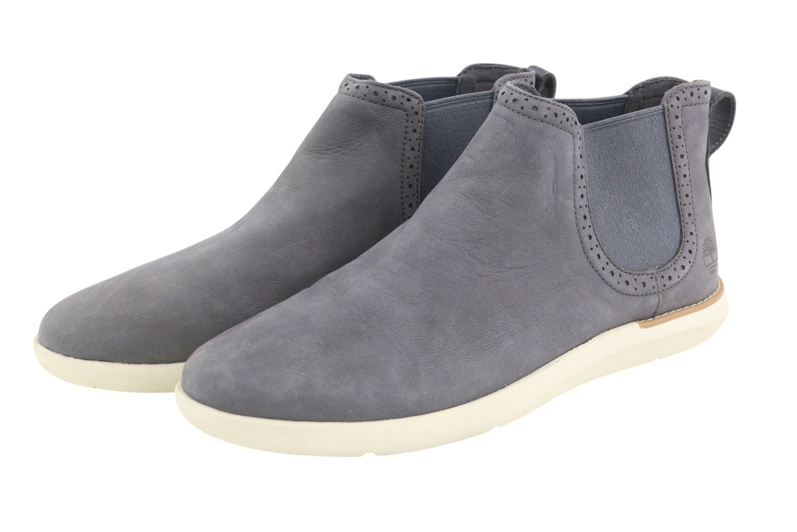 TIMBERLAND A1UZP Women's Boots EU39/40 Grey Leather Hoverlite Ankle Shoes