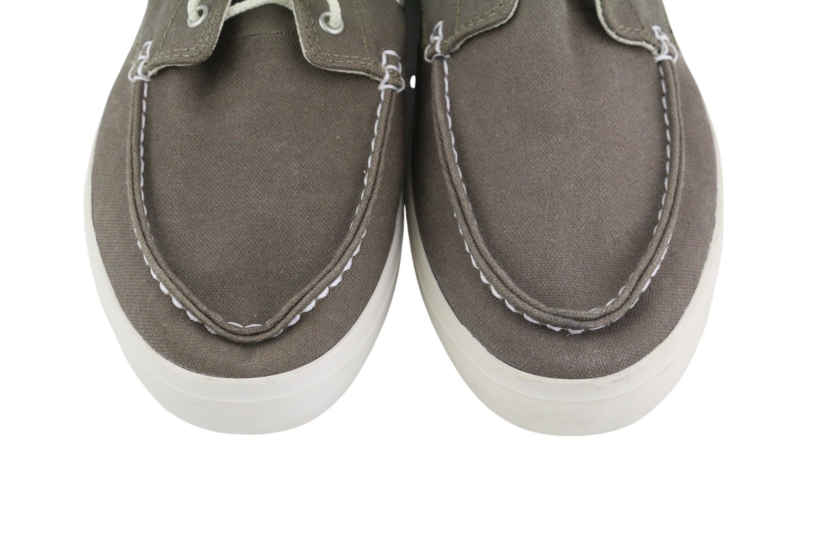 TIMBERLAND A1AYO Men's Shoes EU43.5/44.5 Dark Grey Boat Slip On Logo