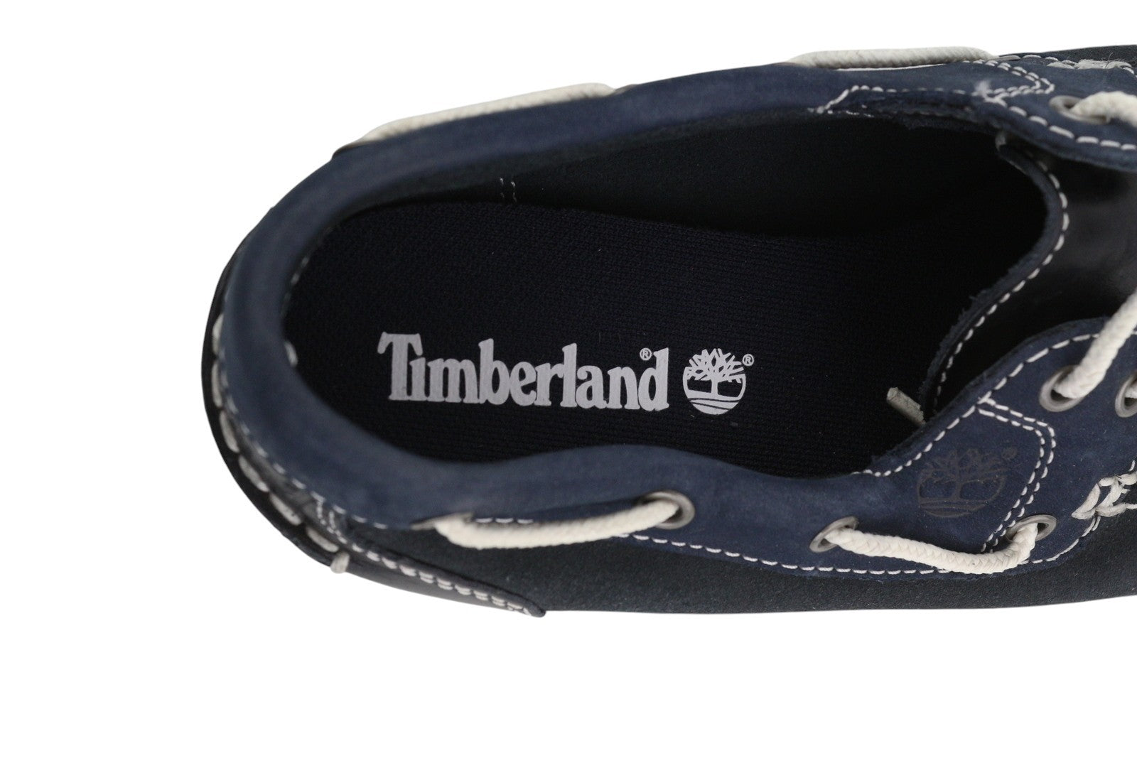 TIMBERLAND 26609 Women's Shoes EU36/37 Navy Leather Boat Lace Up Slip On