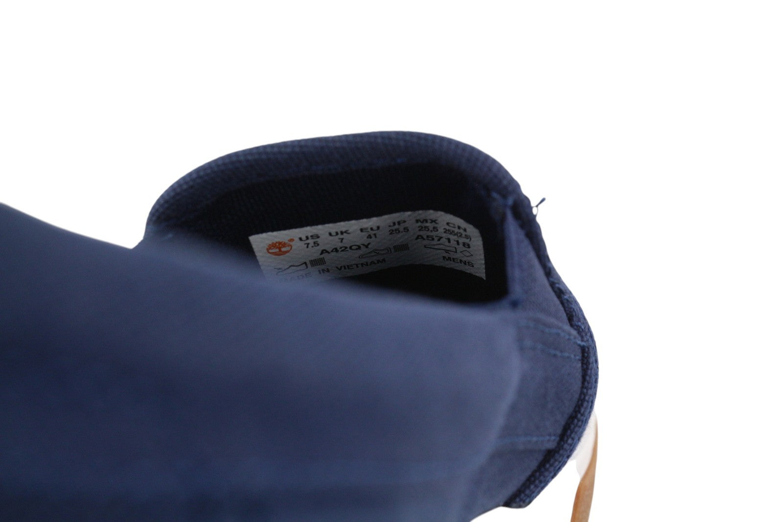 TIMBERLAND A42QY Men's Shoes EU41/42 Blue Slip On Tencel Refibra Flats