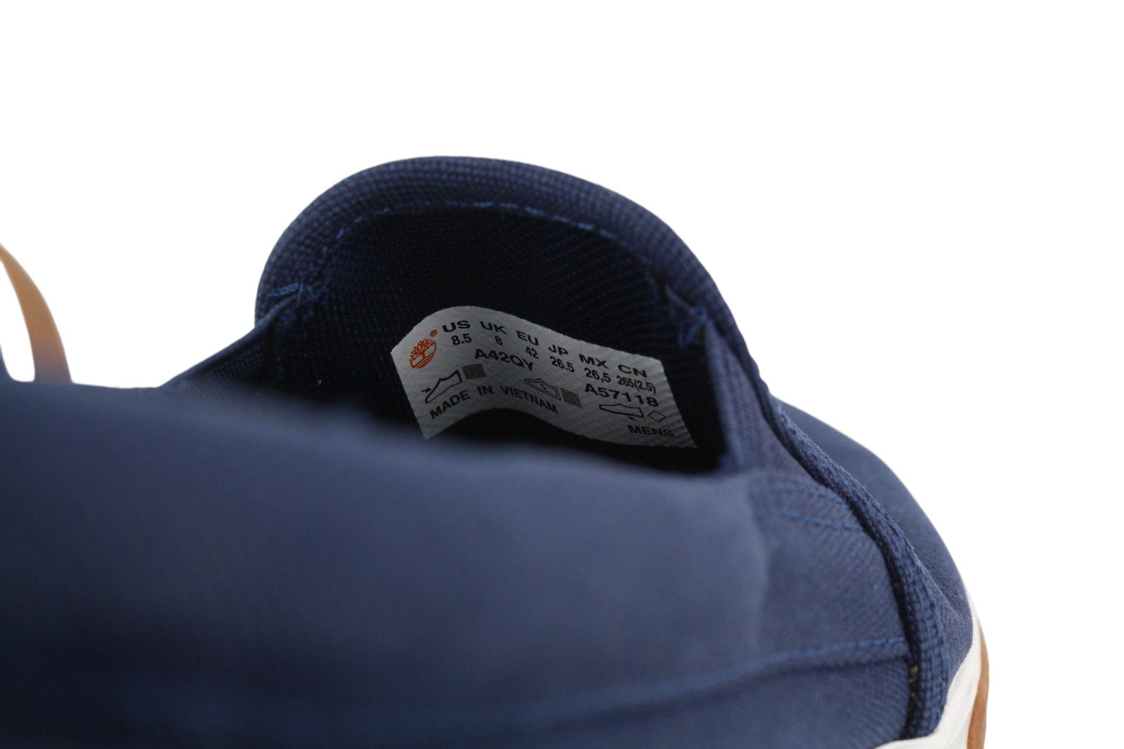 TIMBERLAND A42QY Men's Shoes EU41/42 Blue Slip On Tencel Refibra Flats