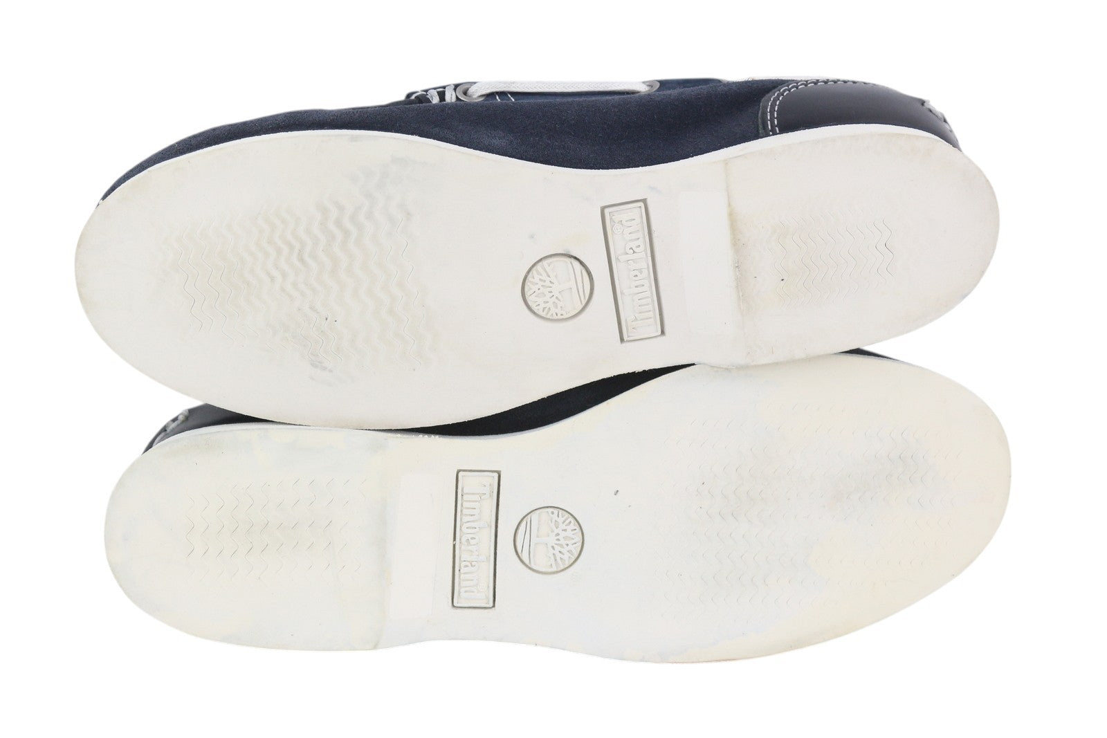 TIMBERLAND 26609 Women's Shoes EU38/38.5 Navy Leather Boat Almond Toe