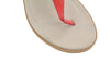 Orange Leather Sandals