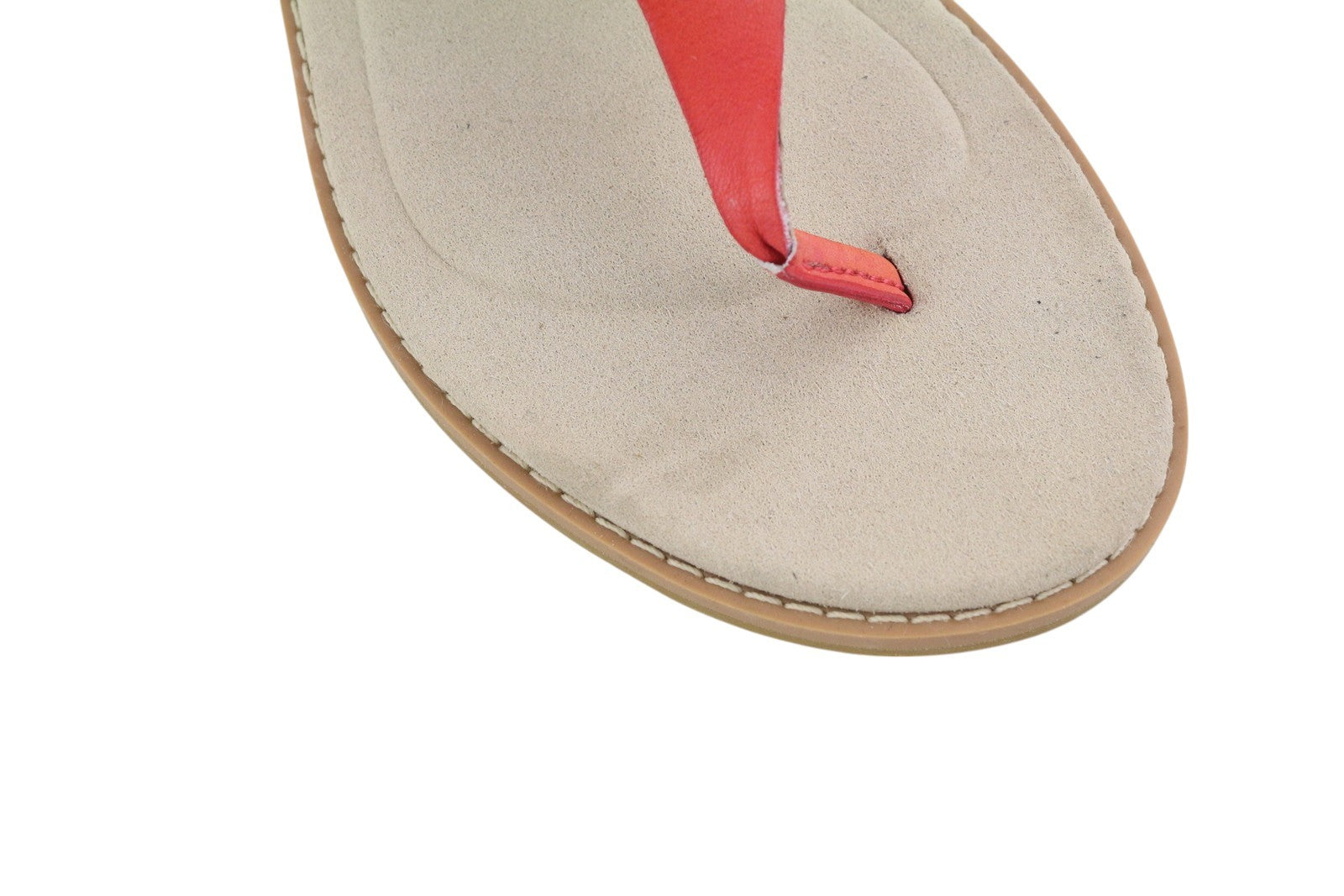 TIMBERLAND A23UF Women's Sandals EU36/37 Orange Leather Open Toe Buckled