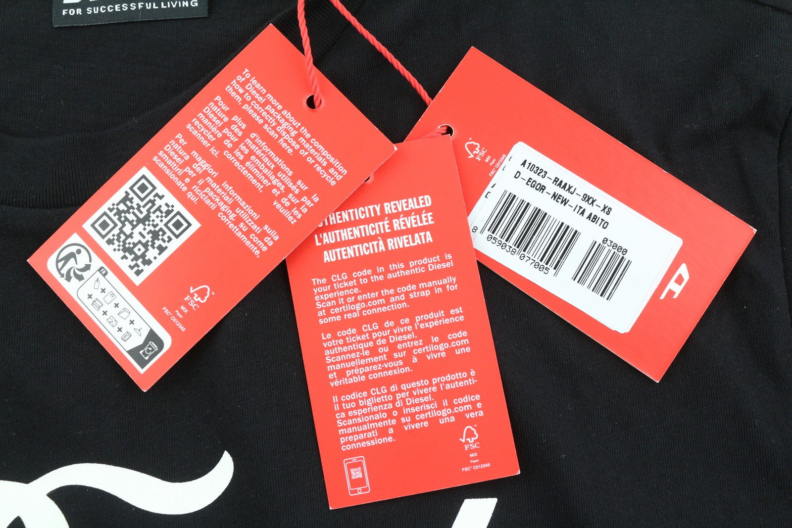 DIESEL D-Egor-New-Ita Women's Dress XS Black Tricot Stretch Mini Casual