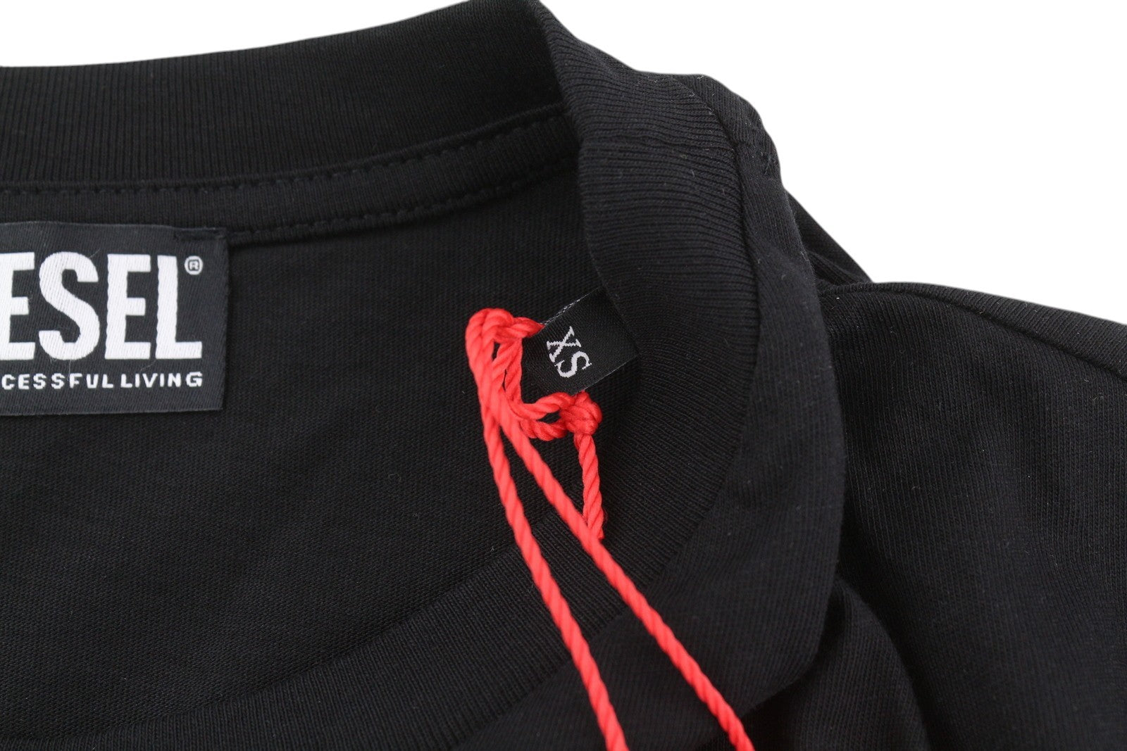 DIESEL D-Egor-New-Ita Women's Dress XS Black Tricot Stretch Mini Casual