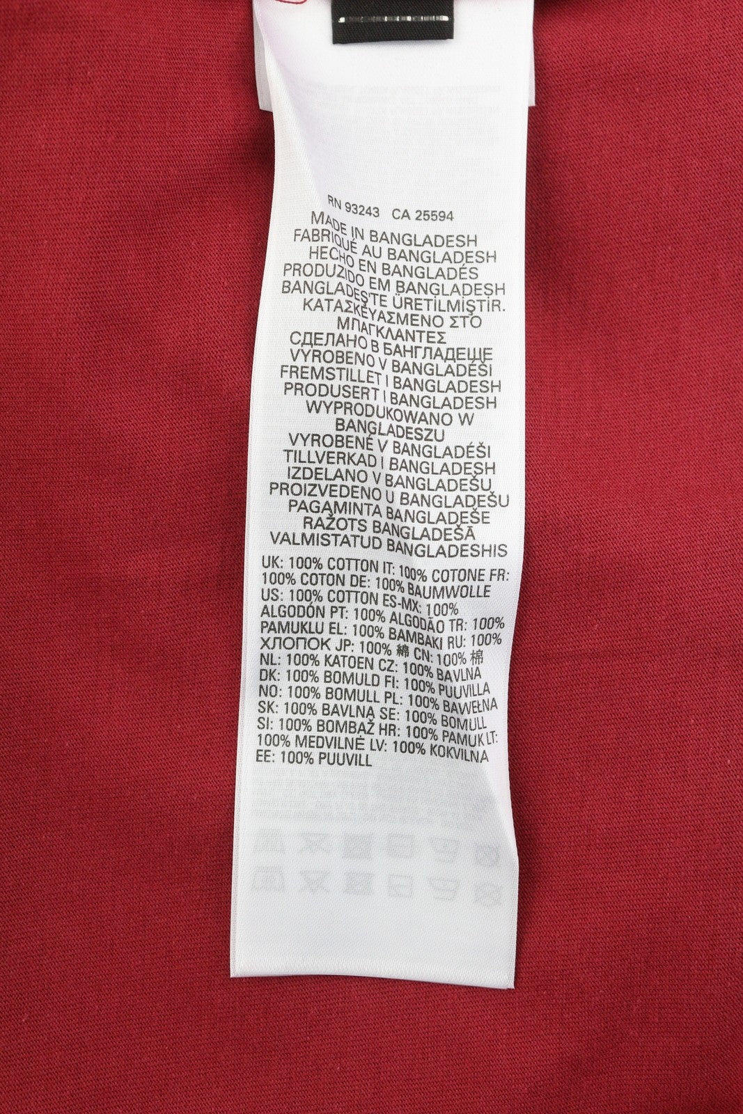 DIESEL T-Diegor-E12 Men's T-Shirt M Red Stretch Tricot Crew Short Sleeve