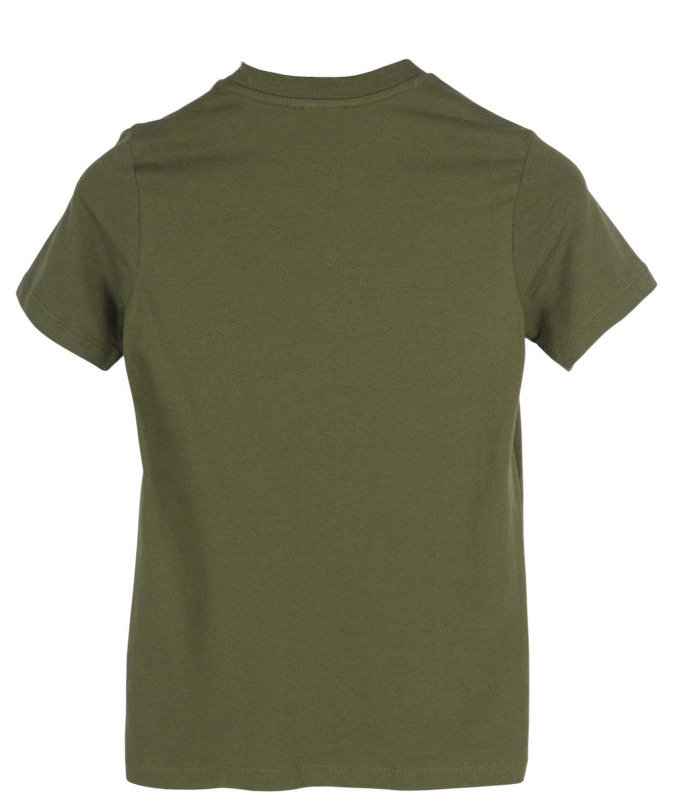 DIESEL T-Sily-K10 Women's T-Shirt 2XS Green Stretch Cotton Tricot