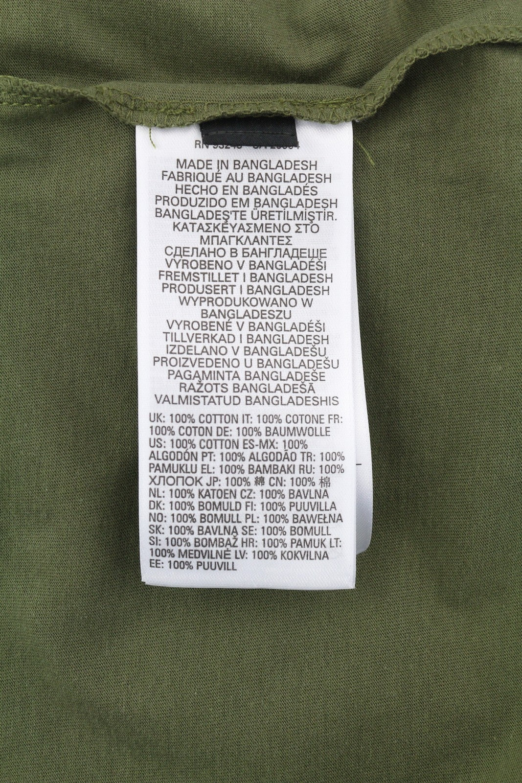 DIESEL T-Sily-K10 Women's T-Shirt 2XS Green Stretch Cotton Tricot
