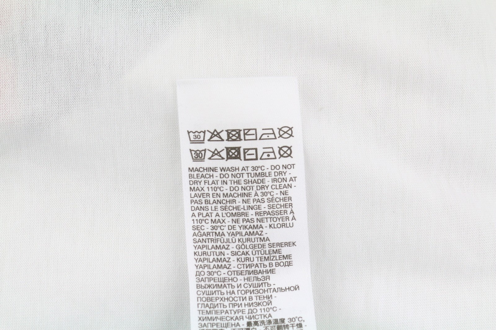 DIESEL T-Sily-B6 Women's T-Shirt XS White Stretch Cotton Tricot