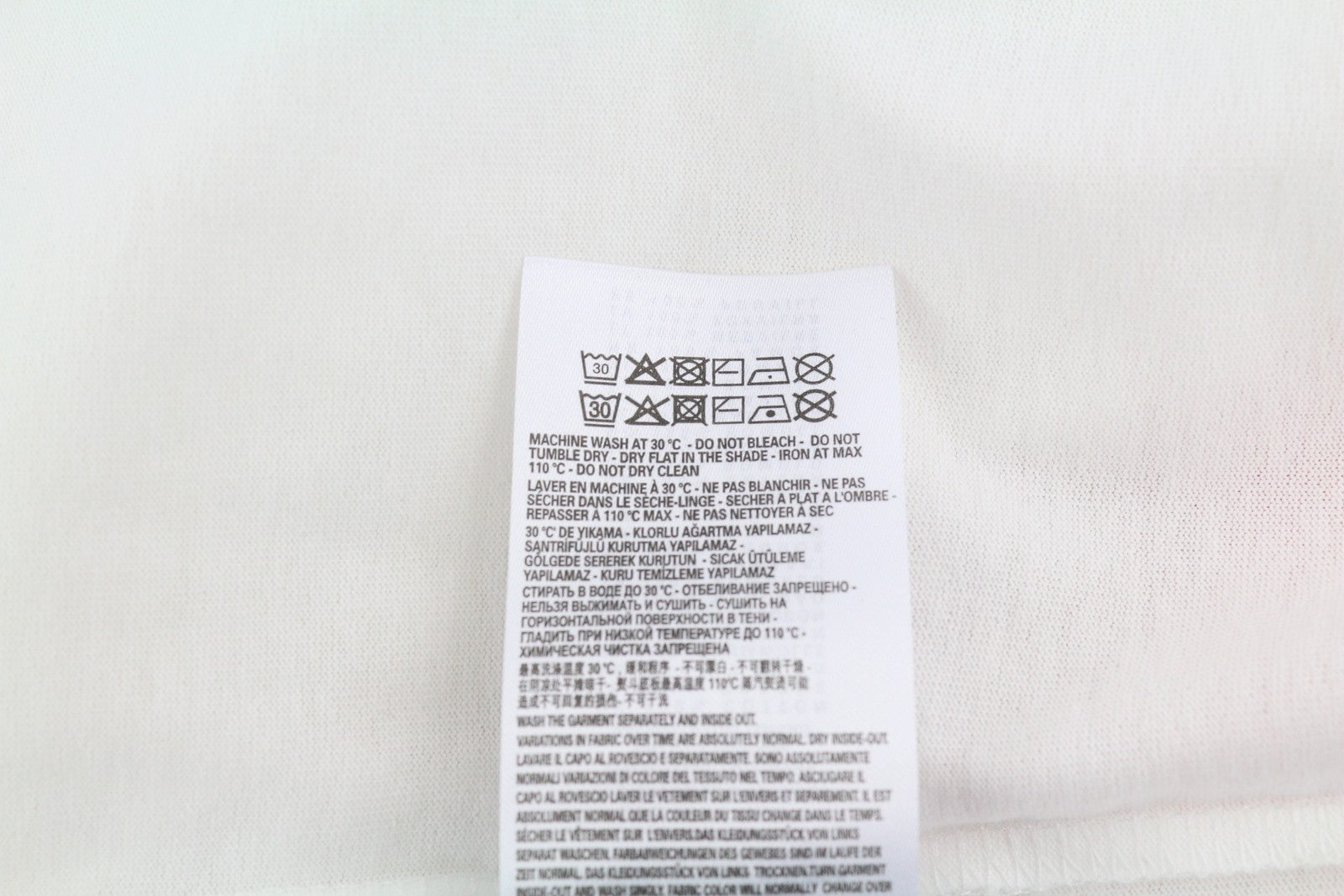 DIESEL T-Just-E31 Men's T-Shirt M White Stretch Cotton Crew