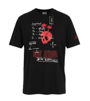 DIESEL T-Just-B61 Men's T-Shirt S Black Elastic Tricot Cotton Crew Short Sleeved