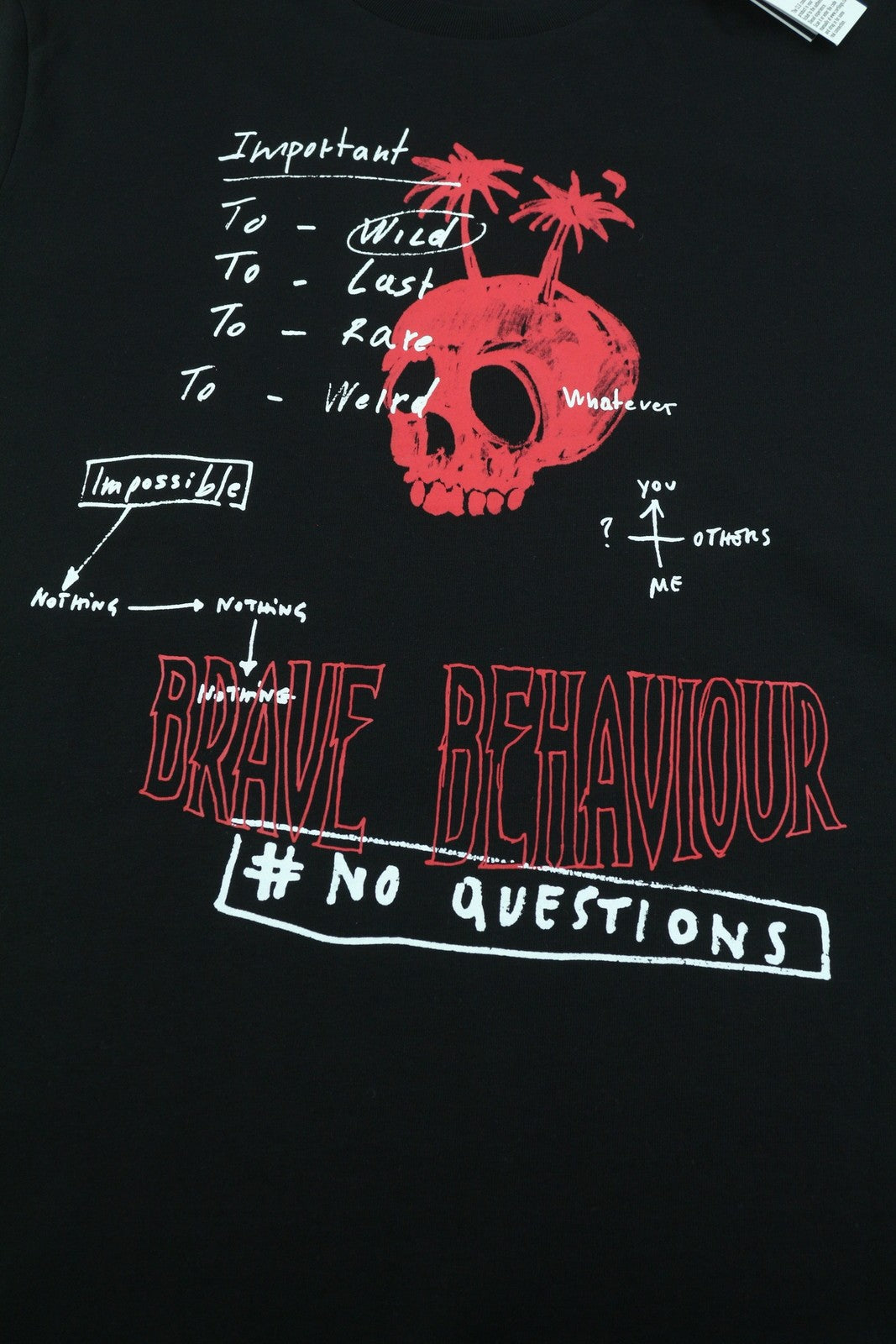 DIESEL T-Just-B61 Men's T-Shirt S Black Elastic Tricot Cotton Crew Short Sleeved