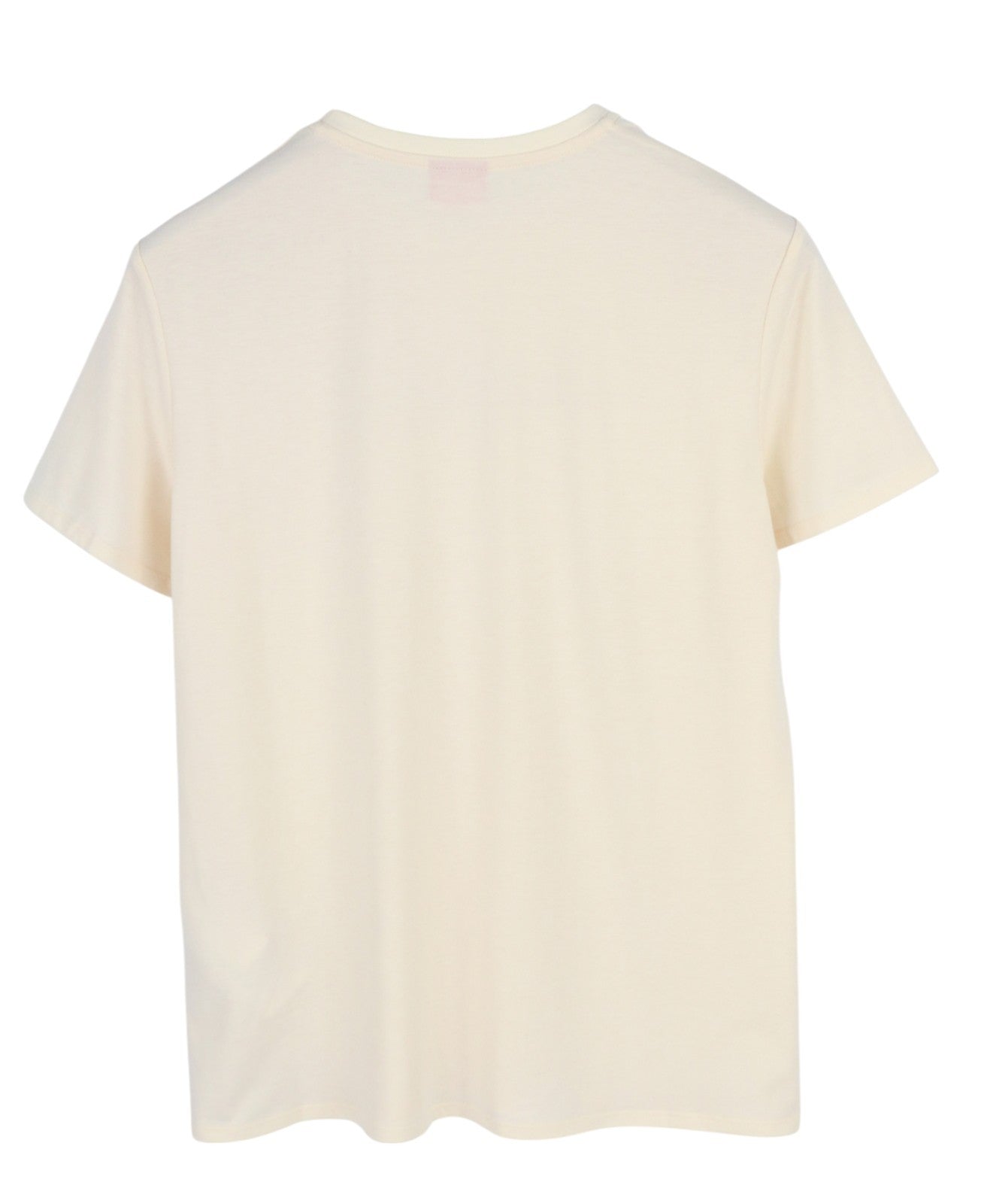 DIESEL Awtee-Raiseey-Ht31 Men's T-Shirt L Ivory 55DSL Crew Tricot Short Sleeved