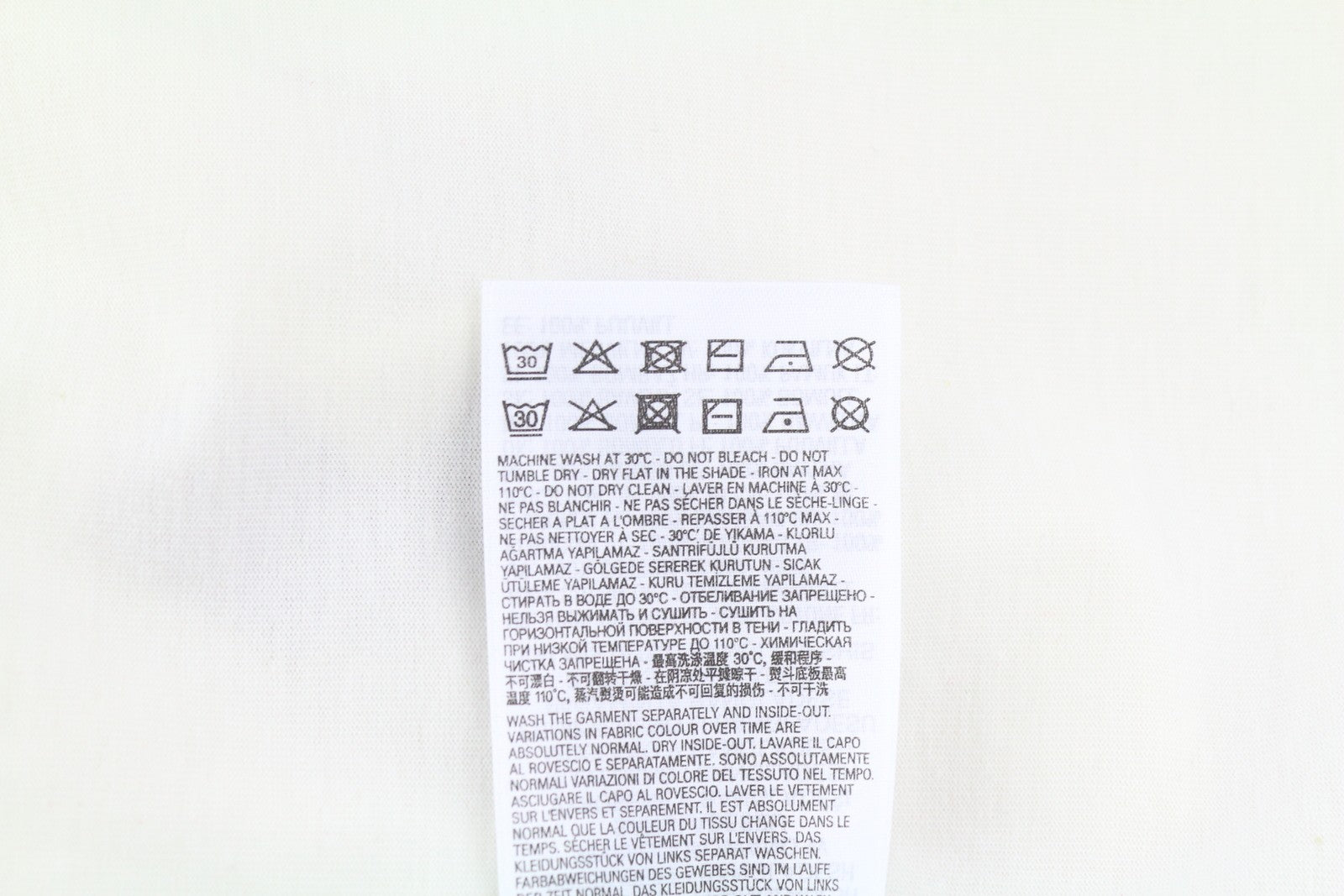 DIESEL T-Just-E35 Men's T-Shirt S White Stretch Cotton Crew