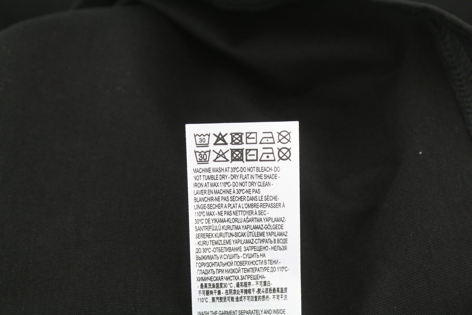 DIESEL T-Diegos-B82 Men's T-Shirt M Black Stretch Tricot Crew Short Sleeve