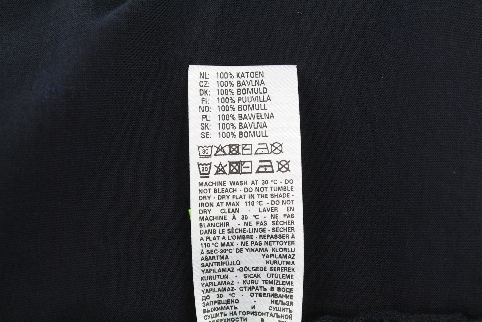 DIESEL T-Just-B84 S Men T-Shirt Black Tricot Stretchy Crew Neck Short Sleeved