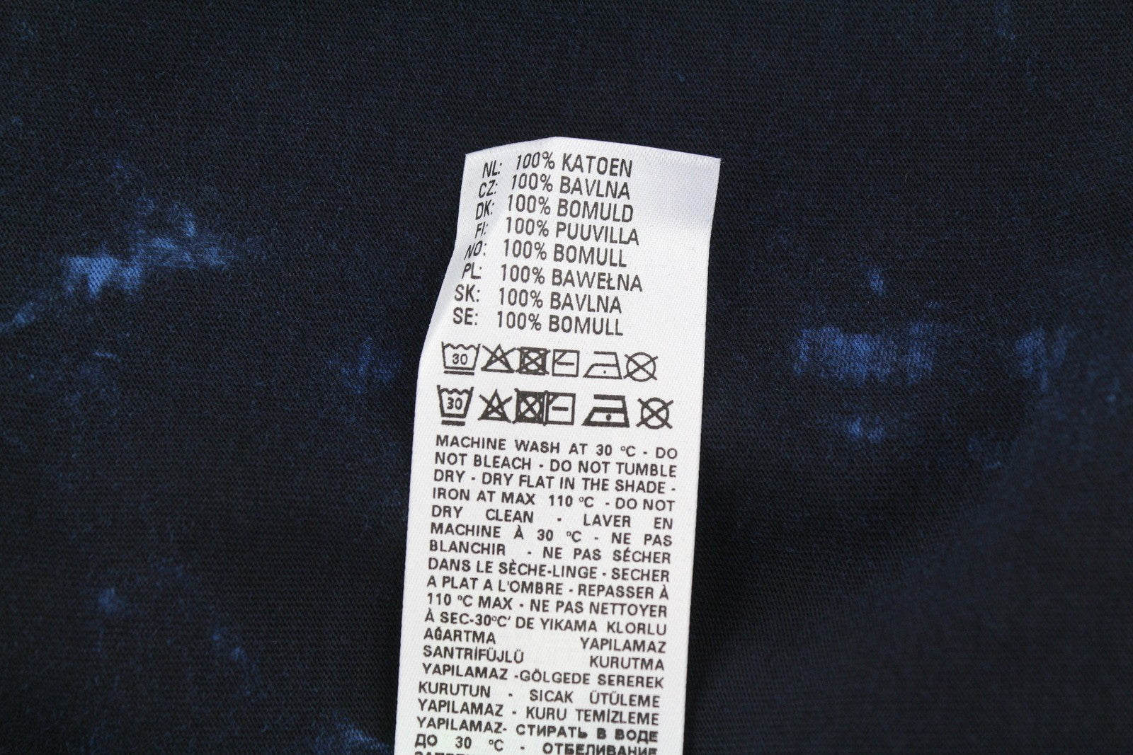 DIESEL T-Just-B84 S Men T-Shirt Black Tricot Stretchy Crew Collar Short Sleeved