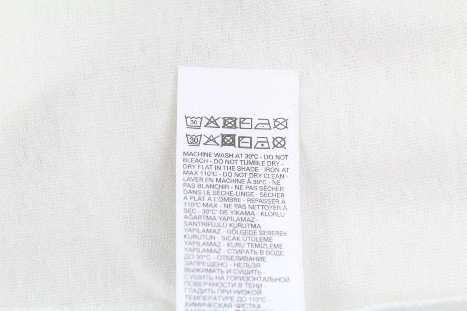 DIESEL T-Just-C15 Men's T-Shirt L White Tricot Stretch Crew