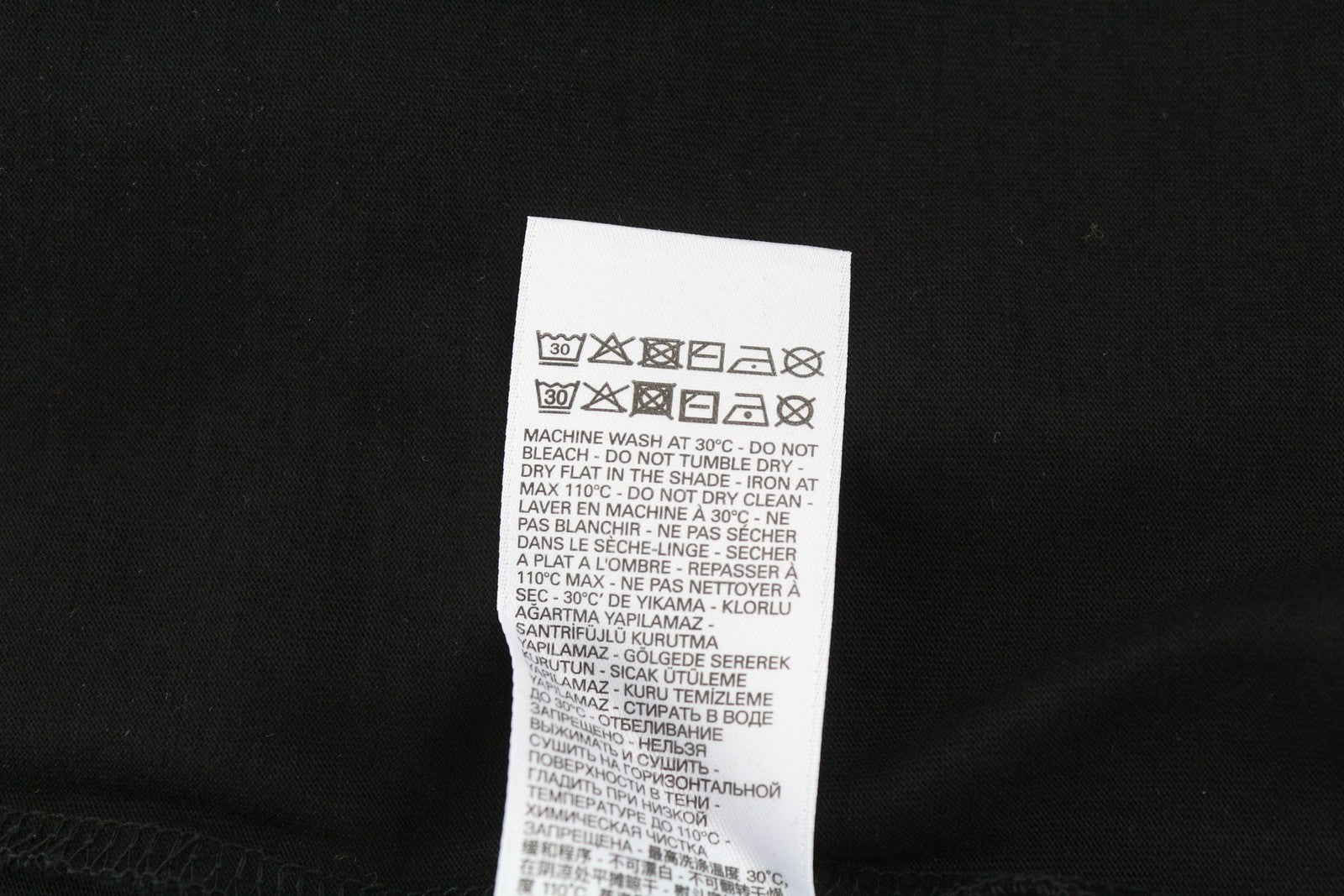 DIESEL T-Sily-B2 Men's T-Shirt S Black Stretch Tricot Crew Collar