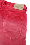 Red Cotton Shorts