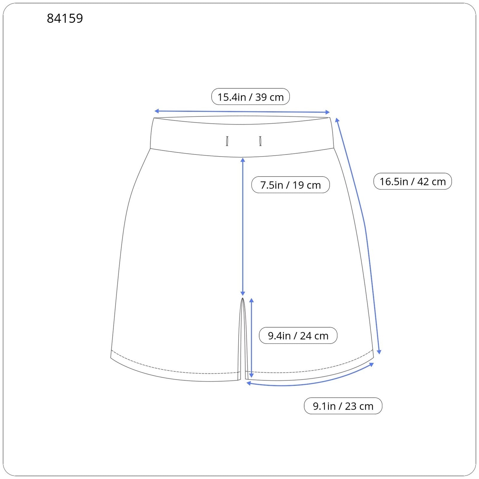 SCOTCH & SODA Men's Shorts W28 Blue Chino Zip Fasten Logo Pockets
