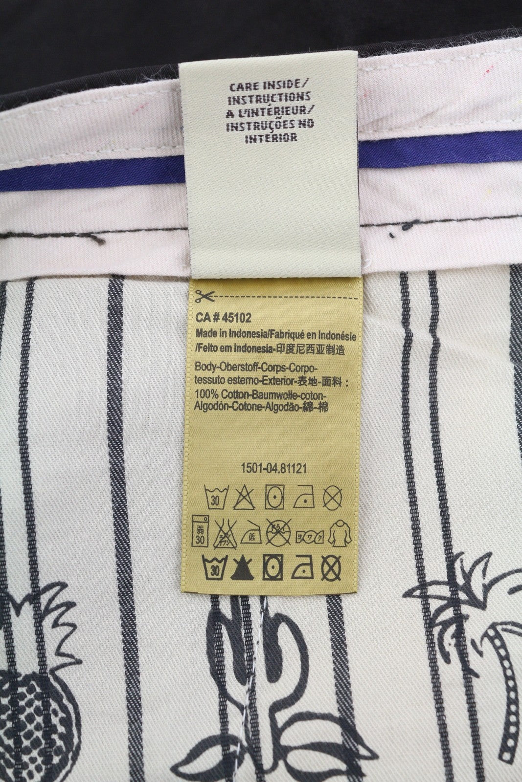 SCOTCH & SODA Men's Shorts W28 Dark Brown Chino Zip Fly Casual Pockets