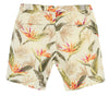 Beige Cotton Shorts