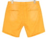Orange Cotton Shorts