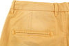 Orange Cotton Shorts