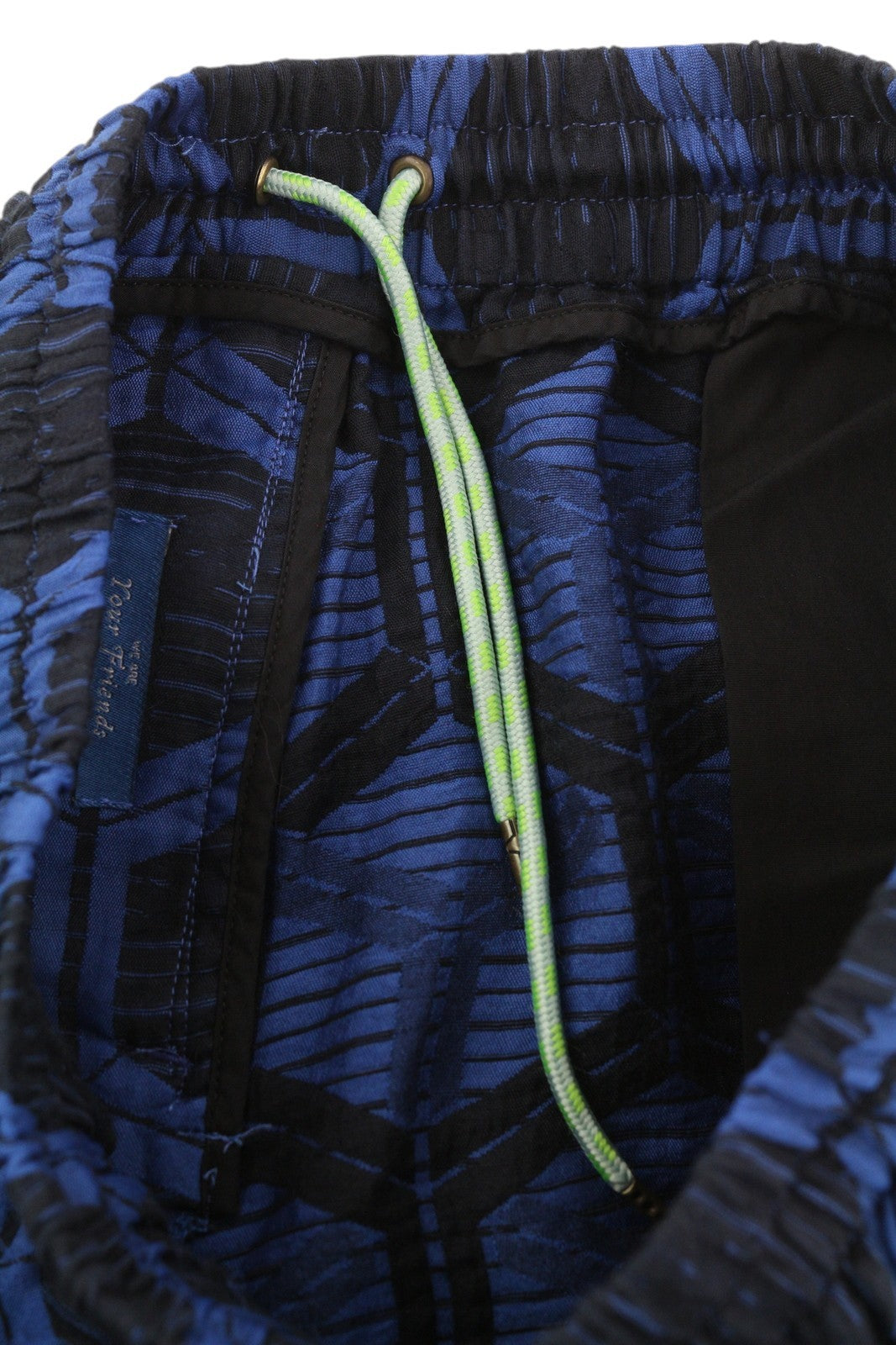 SCOTCH & SODA Men's Shorts W31 Blue Elastic Drawstring Waist Casual