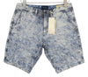 Blue Cotton Shorts