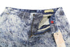 Blue Cotton Shorts