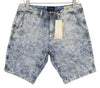 Blue Cotton Shorts